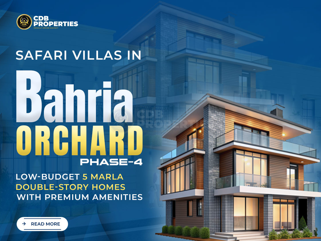 Safari Villas in Bahria Orchard Phase 4