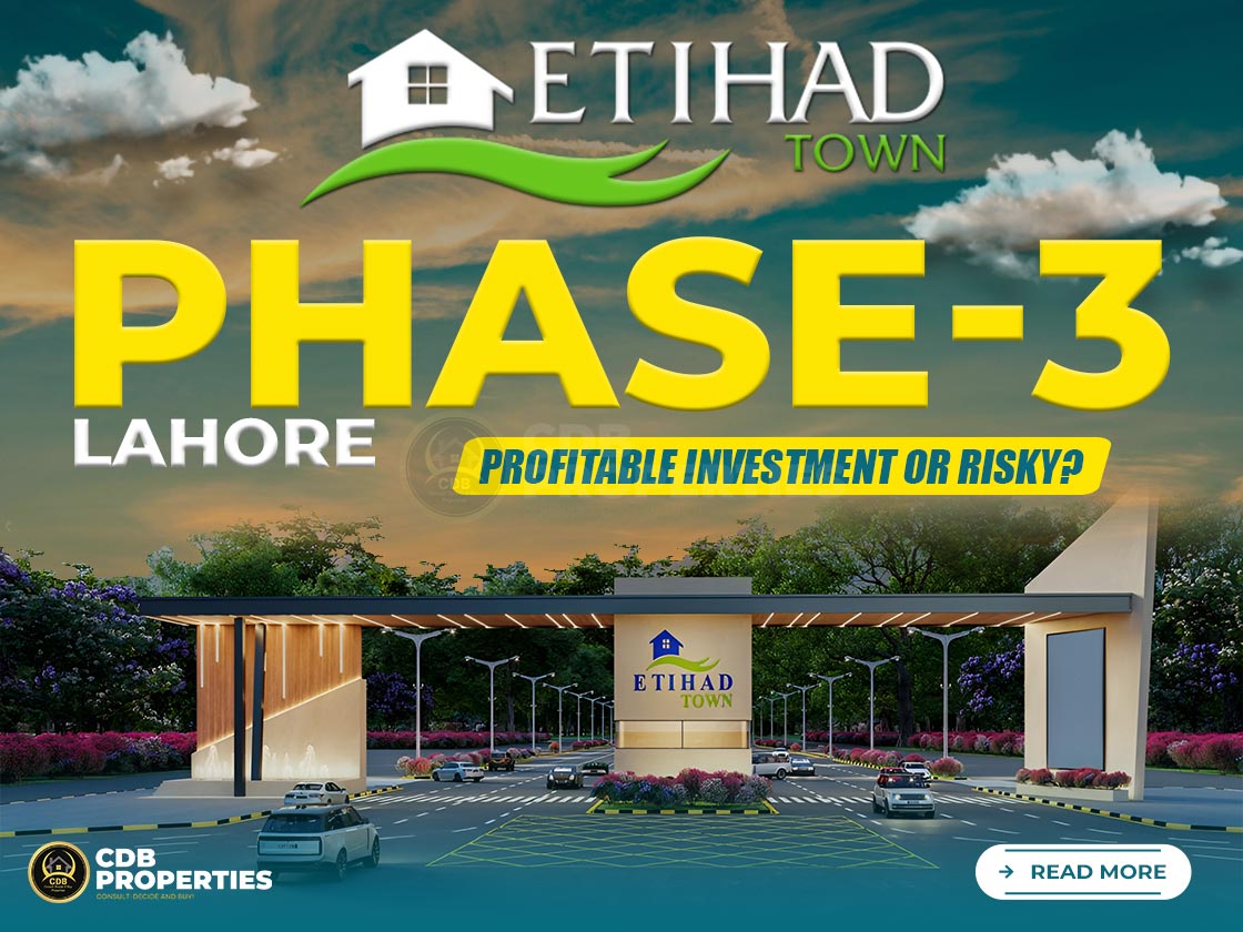 Etihad Town Phase 3 Lahore
