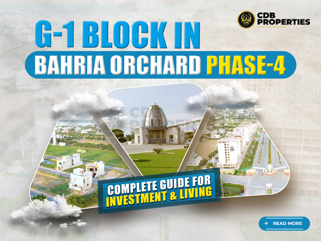 G1 Block Bahria Orchard Phase 4