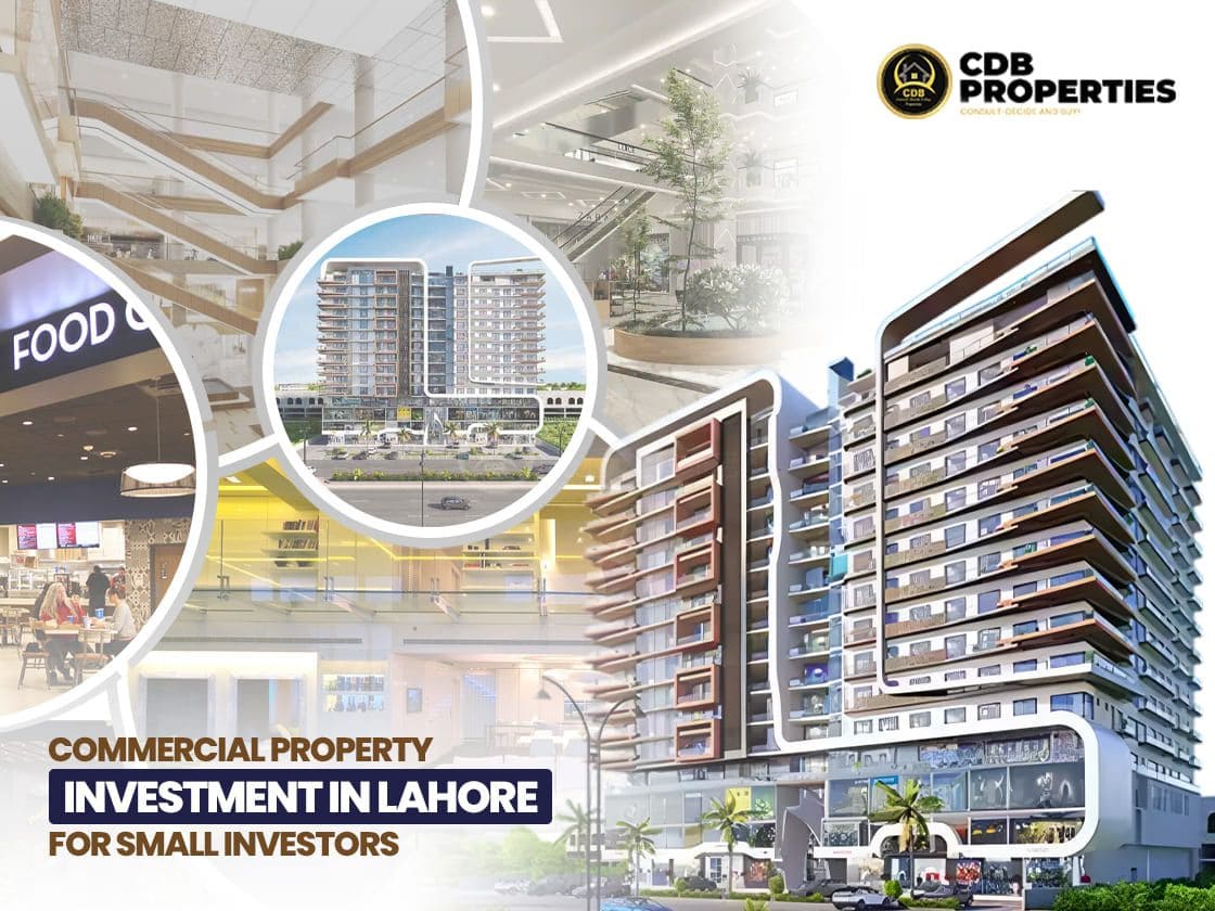 CDB Commercial Property Investment in Lahore for Small Investors