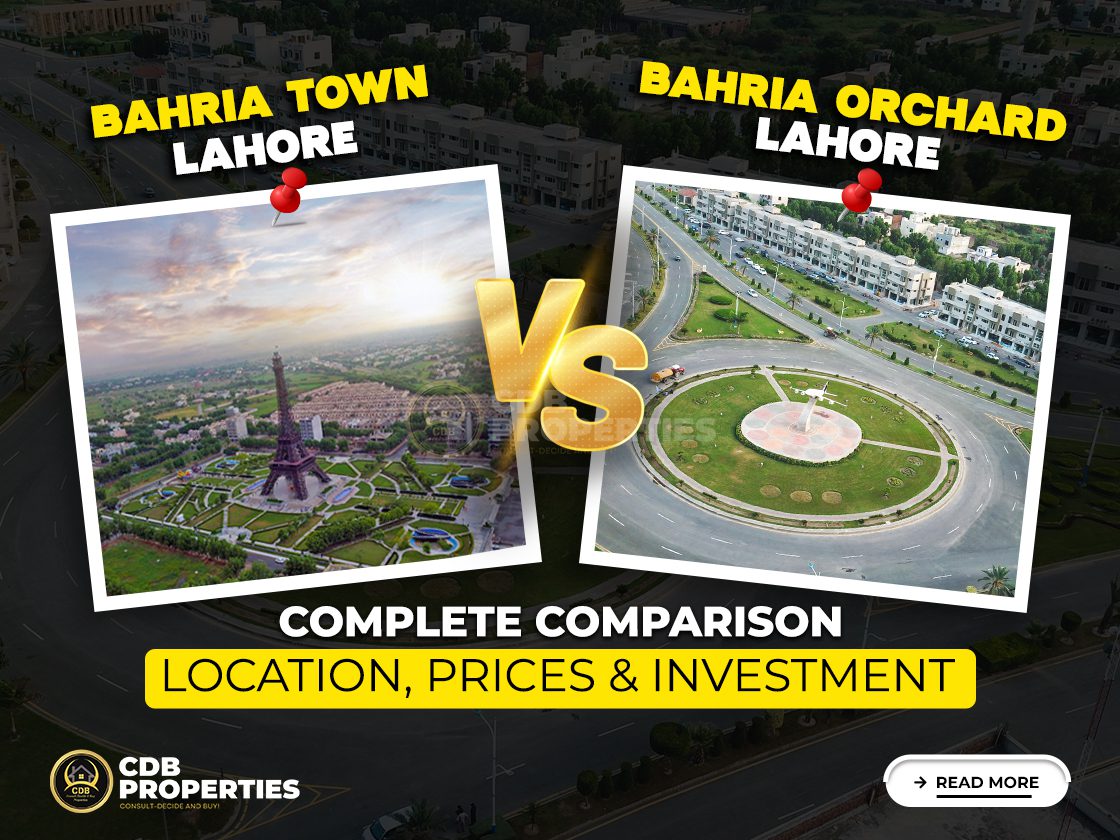 bahria town lahore vs bahria orchard lahore