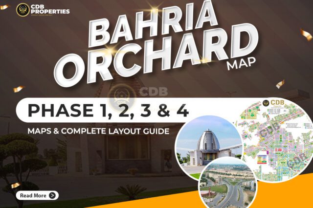 Bahria Orchard Map -Phase 1, 2, 3 & 4 Maps & Complete Layout Guide