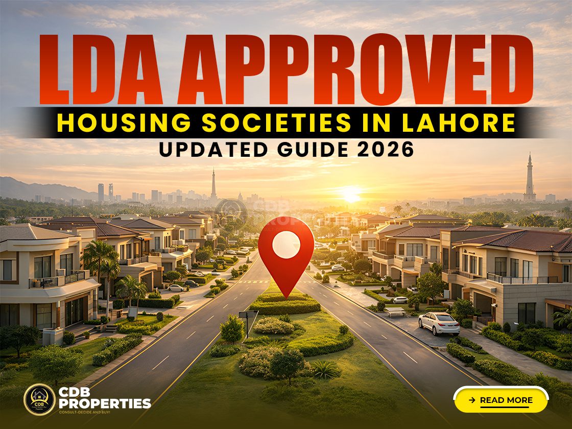 LDA Approved Housing Societies in Lahore – Updated Guide 2026