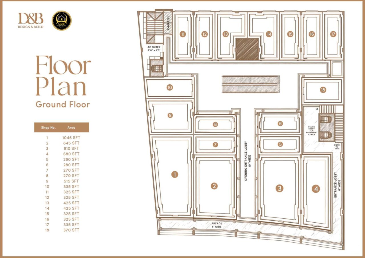 Madina Mall & Residency GF_Commercial_Floorplan