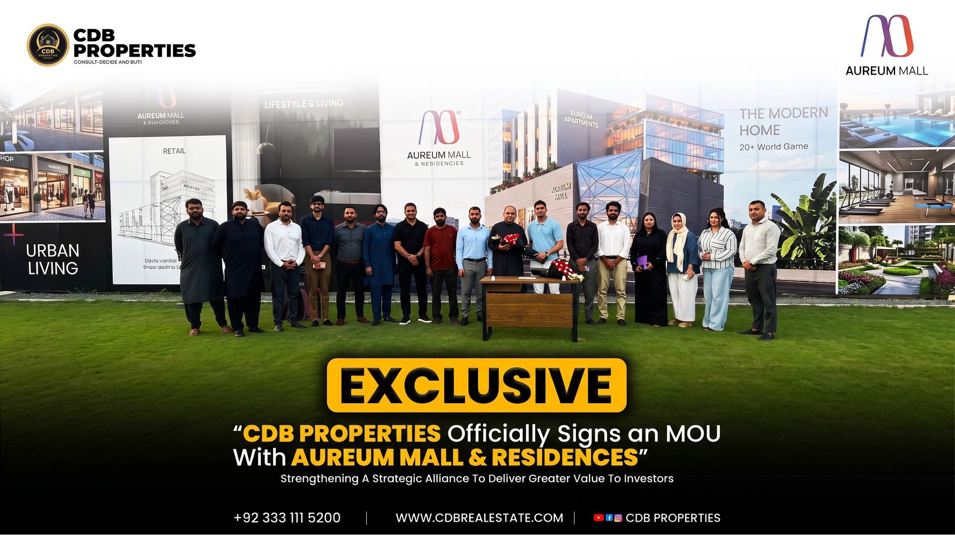 CDB Aureum Mall MOU_Banner