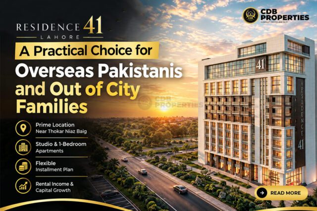 Residence 41 for overseas Pakistanis